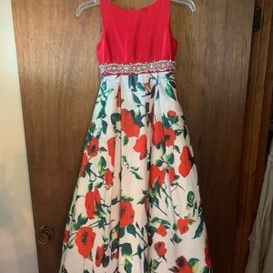 Little girls pageant dress